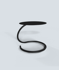 Vortice Metal Side Table — product photograph | ترابيزة جانبية فورتيتشي المعدنية — صورة للمنتج