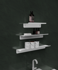 Candella Bathroom Shelves — Set of 3 — product photograph | مجموعة أرفف كانديلا للحمام – 3 قطع — صورة للمنتج