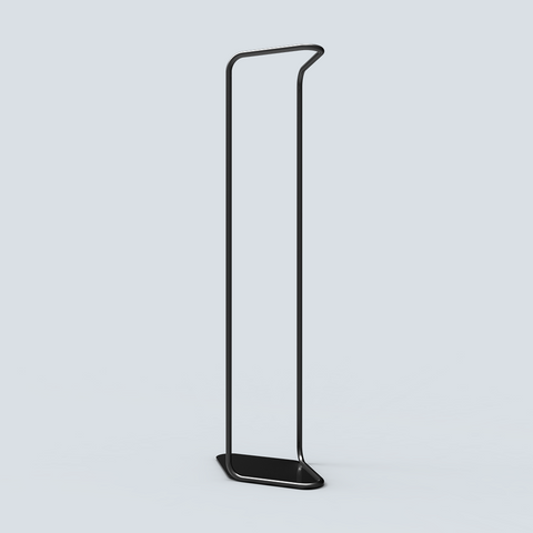 Free-standing clothes and towel holder for bedroom or bathroom رف واقف لحمل الملابس والمناشف لغرفة النوم أو الحمّام