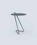 Angolo Modern Metal side table with a sleek, minimalistic design perfect for contemporary spaces.