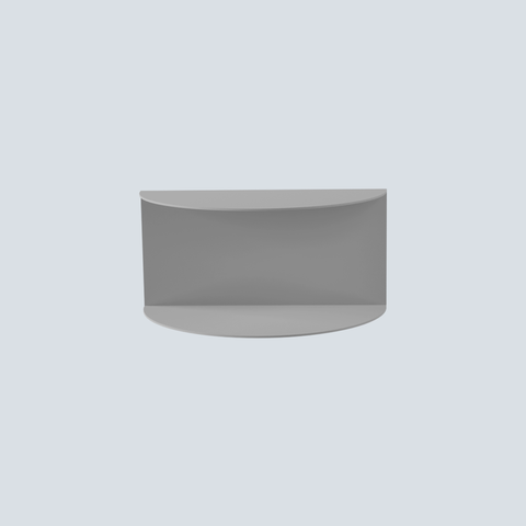 Compact wall shelf with power socket space for daily essentials رف جداري مدمج مع مساحة لمقبس الكهرباء لتنظيم الأغراض اليومية
