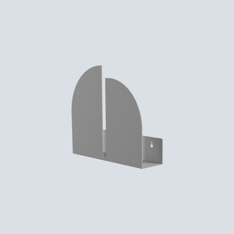 Compact modern wall mounted mail shelf for organizing letters small items and décor رف حائطي صغير عصري للبريد وتنظيم الأغراض الصغيرة والديكور