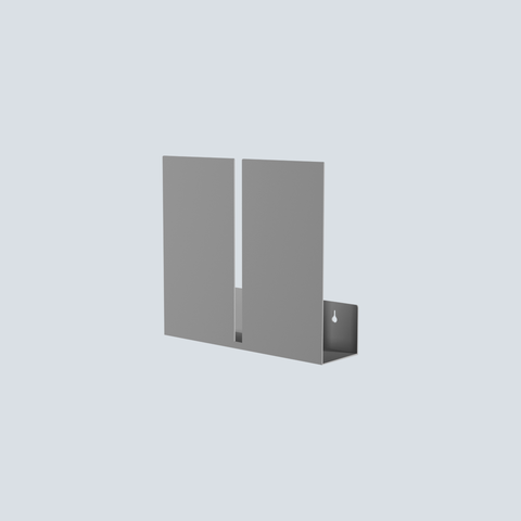 Compact modern wall mounted mail shelf for small items and décor رف حائطي عصري مدمج للبريد والأغراض الصغيرة والديكور