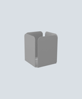 Cura Bathroom Accessory Holder — product photograph | حامل كورا لإكسسوارات الحمام — صورة للمنتج