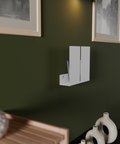 Compact modern wall mounted mail shelf for small items and décor رف حائطي عصري مدمج للبريد والأغراض الصغيرة والديكور