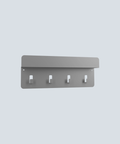 Slim modern wall mounted shelf for keys mail and small essentials رف حائطي عصري نحيف للمفاتيح والبريد والأغراض الصغيرة