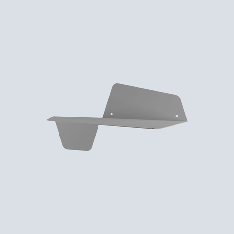 Trapezio fold shelf DE 2 with multi purpose storage in modern space saving design رف Trapezio DE 2 قابل للطي لتخزين متعدد الأغراض بتصميم يوفر المساحة