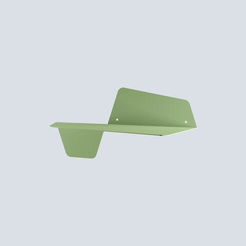 Trapezio fold shelf DE 2 with multi purpose storage in modern space saving design رف Trapezio DE 2 قابل للطي لتخزين متعدد الأغراض بتصميم يوفر المساحة