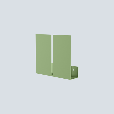 Compact modern wall mounted mail shelf for small items and décor رف حائطي عصري مدمج للبريد والأغراض الصغيرة والديكور