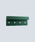 Slim modern wall mounted shelf for keys mail and small essentials رف حائطي عصري نحيف للمفاتيح والبريد والأغراض الصغيرة