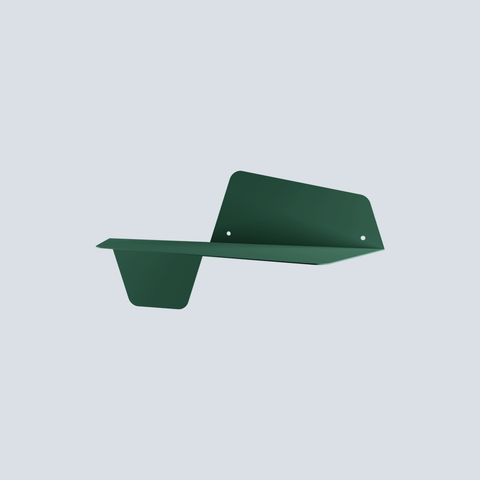 Trapezio fold shelf DE 2 with multi purpose storage in modern space saving design رف Trapezio DE 2 قابل للطي لتخزين متعدد الأغراض بتصميم يوفر المساحة