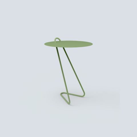 Sleek minimalist modern side table for compact living spaces طاولة جانبية عصرية بتصميم بسيط للمساحات الصغيرة