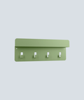 Slim modern wall mounted shelf for keys mail and small essentials رف حائطي عصري نحيف للمفاتيح والبريد والأغراض الصغيرة
