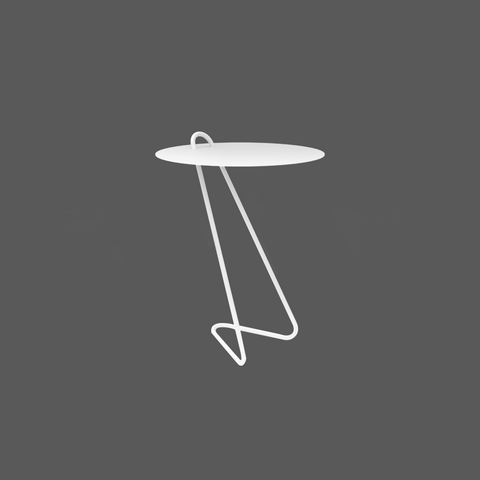 Sleek minimalist modern side table for compact living spaces طاولة جانبية عصرية بتصميم بسيط للمساحات الصغيرة