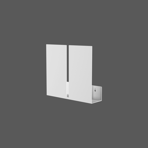 Compact modern wall mounted mail shelf for small items and décor رف حائطي عصري مدمج للبريد والأغراض الصغيرة والديكور