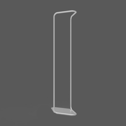 Free-standing clothes and towel holder for bedroom or bathroom رف واقف لحمل الملابس والمناشف لغرفة النوم أو الحمّام