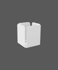 Cura Bathroom Accessory Holder — product photograph | حامل كورا لإكسسوارات الحمام — صورة للمنتج