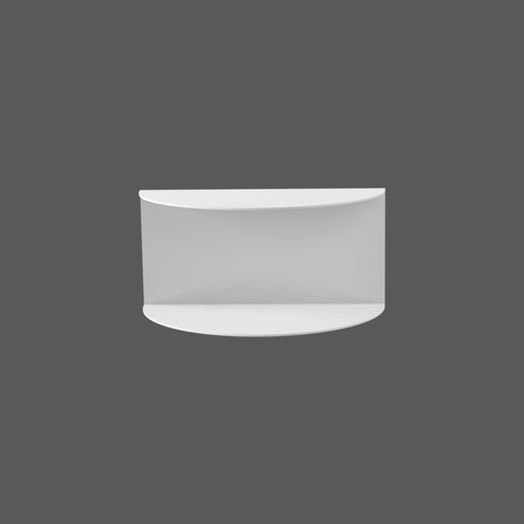 Compact wall shelf with power socket space for daily essentials رف جداري مدمج مع مساحة لمقبس الكهرباء لتنظيم الأغراض اليومية