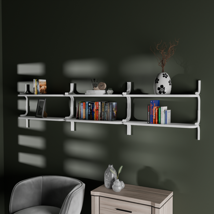 Arco Wall-Mounted Metal Shelf