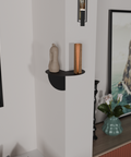 Sleek modern wall mounted decor shelf for organizing items in bathrooms kitchens or offices رف حائطي ديكور مودرن لتنظيم الأغراض في الحمامات والمطابخ والمكاتب