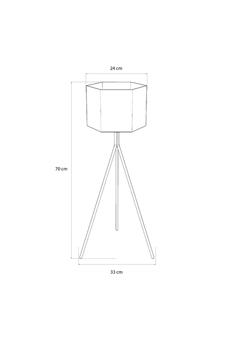 Contemporary hexagonal planter pot with stylish tripod base for indoor or outdoor plants وعاء زرع سداسي عصري بقاعدة ثلاثية أنيقة
