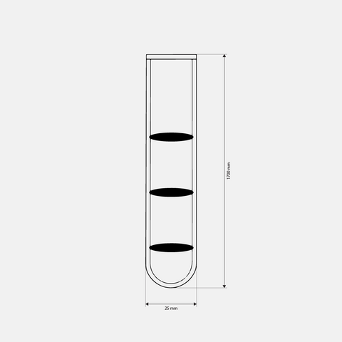 Wall mounted vertical towel shelf with modern metal frame for bathroom storage رف مناشف حائطي رأسي بإطار معدني عصري لتنظيم الحمام