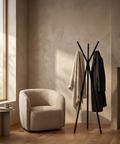 Twig Freestanding Clothes Rack — styled interior view | علاقة ملابس تويج القائمة — ضمن تنسيق داخلي