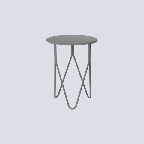 Modern minimalist armonia side table with sleek surface for living room or bedroom طاولة جانبية مودرن Armonia بتصميم بسيط وأنيق لغرفة المعيشة أو النوم