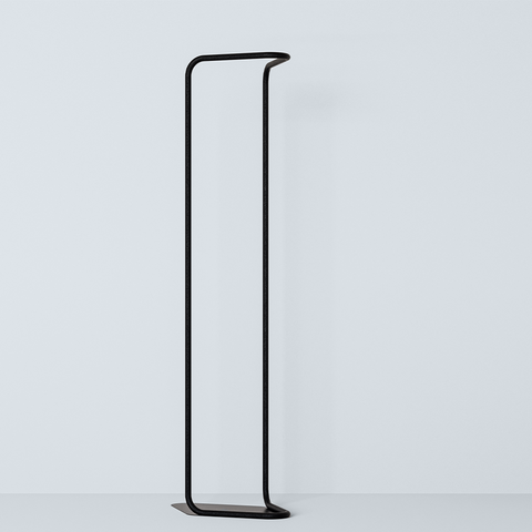 Free-standing clothes and towel holder for bedroom or bathroom رف واقف لحمل الملابس والمناشف لغرفة النوم أو الحمّام