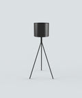 Terra Tall Cylindrical Metal Planter — product photograph | حوض زرع تيرا المعدني الأسطواني المرتفع — صورة للمنتج