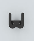 Trevo Stainless Steel Wall Hooks — Set of 3 — product photograph | مجموعة علاقات تريفو الجدارية من الستانلس ستيل – 3 قطع — صورة للمنتج