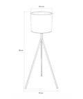 Terra Tall Cylindrical Metal Planter — product photograph | حوض زرع تيرا المعدني الأسطواني المرتفع — صورة للمنتج