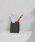 Cura Bathroom Accessory Holder — product photograph | حامل كورا لإكسسوارات الحمام — صورة للمنتج