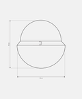 Nodo Compact Wall Shelf — product photograph | رف نودو الجداري المدمج — صورة للمنتج