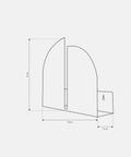 Tasca Magazine Wall Rack — product photograph | حامل تاسكا الجداري للمجلات — صورة للمنتج