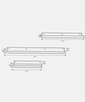 Tre Livelli Wall Shelves — Set of 3 — product photograph | مجموعة أرفف تري ليفيلي الجدارية – 3 قطع — صورة للمنتج