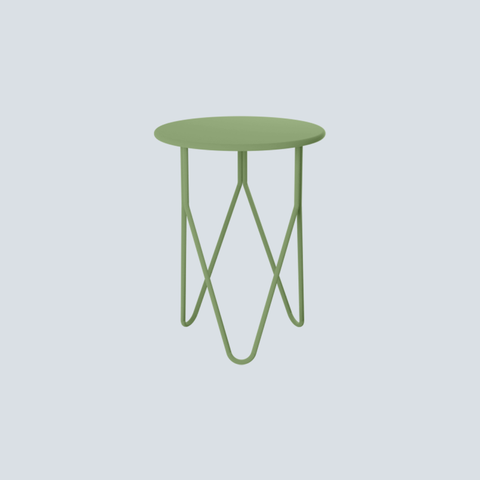 Modern minimalist armonia side table with sleek surface for living room or bedroom طاولة جانبية مودرن Armonia بتصميم بسيط وأنيق لغرفة المعيشة أو النوم