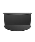 Compact wall shelf with power socket space for daily essentials رف جداري مدمج مع مساحة لمقبس الكهرباء لتنظيم الأغراض اليومية