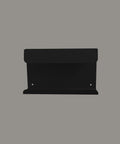 Compact modern metal wall shelf for toiletries décor and essentials رف جداري معدني عصري صغير للأدوات والديكور والأغراض